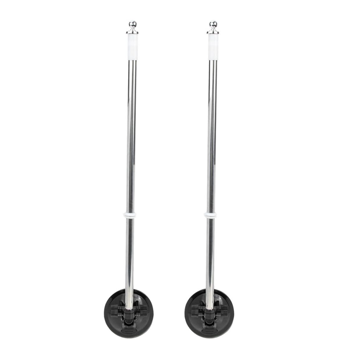 Soporte para bandera de coche con ventosa ligera y base de ABS