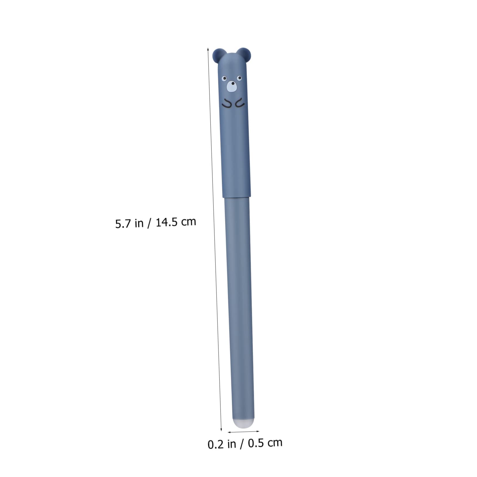 VILLCASE 5 Ensembles Lot De 5 Stylos À Bille Effaçables Marqueurs Effaçables Stylos De Signalisation Fournitures De De Dessin Animé De Signature 8 pièces * 5