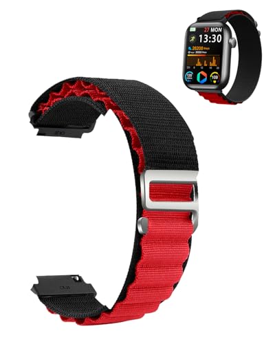 Correa de nylon para reloj inteligente QVEQ Q104 1.83'' miniatura 1
