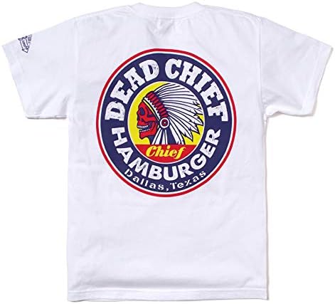 [HEATH.INDUSTRIAL] 【KNACKERED】DEAD CHIEF HEAVY WEIGHT T-SHIRT Tシャツ アメカジファッション｜オリジナルアートワークTシャツ｜HEATH.INDUSTRIAL