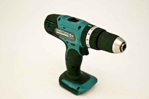 Makita BHP453 - Trapano avvitatore a percussione Solo, con batteria agli ioni di litio, 18 V