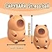 Capybara Squishy Stress Balls for Kids and Adults, Squishy Capybara Dough Ball Squeeze Sensory Fidget Toys Capybaras Toy, Party Favors and Classroom Prizes