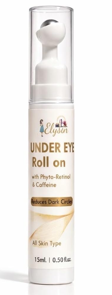 Eliyum Under Eye Roll on with Phyto-retinol & Caffeine, Reduces Dark Circles, All Skin Types, 15ml-picture-24