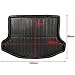 Three T Car Auto Rear Boot Trunk Cargo Liner Trunk Floor Mat Tray for KIA for Sportage R 2011 2012 2013 2014 2015