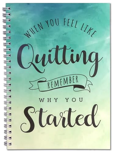 Strivee Food Diary Slimming World Compatible 12 Week Diet Planner A5 Weight Loss Journal Motivational Designed and Printed in UK (Green)