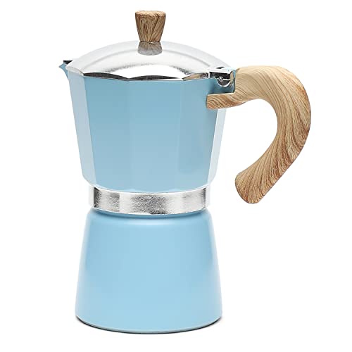 Image of Moka Pot (300 ML) - Coffee Maker Machine for Home - Stainless Steel, Anti Rust, Anti Corrosion Coffee Machine - Espresso Coffee, Cappuccino Coffee - Mocha Pot Coffee Machine