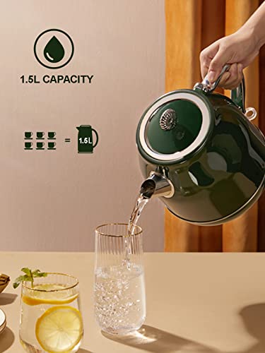 Chauffe-thé vintage XXZ 1,5 L pour vos pauses café matinales - 7