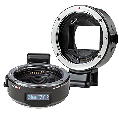 VILTROX Brand Auto Focus EF-E5 Mount Adapter for Canon-EF/EF-S Lenses On Sony-E-Mount Series Cameras, Black