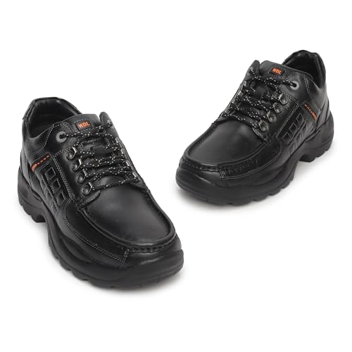 Image of Woodland Black Casual Shoes - Premium Stylish Trendy Fashion Footwear, Comfortable & Durable Design, Perfect, Casual Outings, Office, Lightweight Shoes