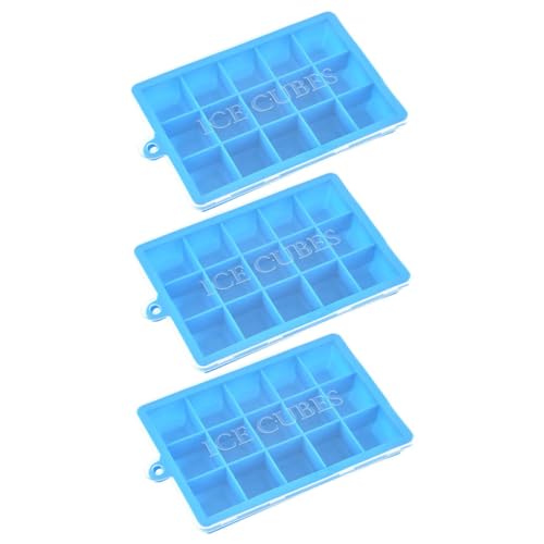 Molde de silicona para cubitos de hielo 3 piezas miniatura 1
