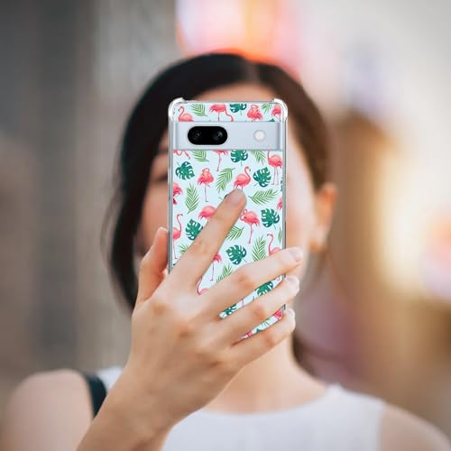 Coque transparente Google Pixel 7A pour éviter les rayures grâce au TPU flexible anti-choc