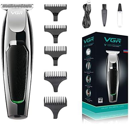 Mens Hair Clippers Professional Hair Beard Trimmer 6 Level Adjustment, Electric Clippers Haircut Cutter Shaver with Household for Men, Kids, Pet Suitable for Home Daily Use 6 in 1 USB Charging