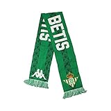 Kappa ACREFT 3 Bufanda Real Betis, Unisex, Verde, Talla única, Estándar (311CPBW_A00_T05)