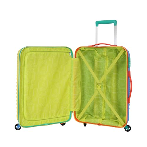 Image of American Tourister Splash SP 66 cm Small Check in Polypropylene (PP) Hard 8 Wheels Spinner Kid Luggage /Suitcase /Trolley Bag for Travel (Super Sonic)