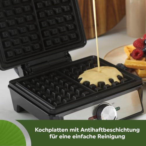 Salter Deep-Fill-Waffeleisen, 1600 W, Temperatur regelbar – Ansicht 4