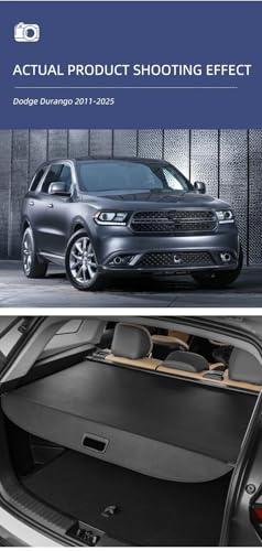 Separador carga para Dodge Durango que oculta equipaje y protege del sol 5