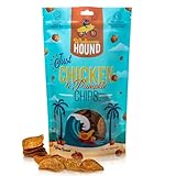 Wholesome Hound Chicken & Pumpkin Chips | Air-Dried Healthy Dog Treats with Pumpkin for Digestive Support | Functional All Natural Training Snacks | Made in USA, 3oz