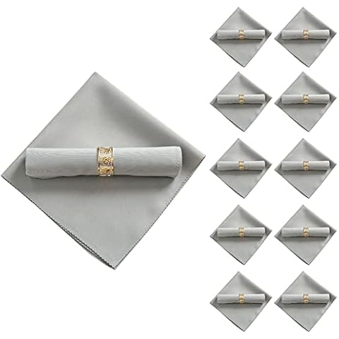 Wisyurt 10 StüCk 48 X 48 cm Polyester-Stoffservietten Cover