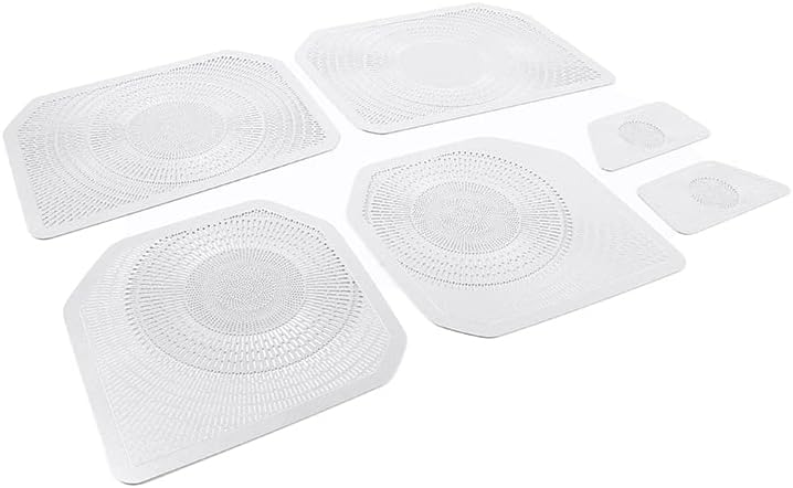 Car Aluminum Alloy Loud Speaker Deco Car Audio Sticker Compatible for Toyota Tundra 2022 2023 Car Stereo Cover Auto Trim Accessories (car Door Speaker net)