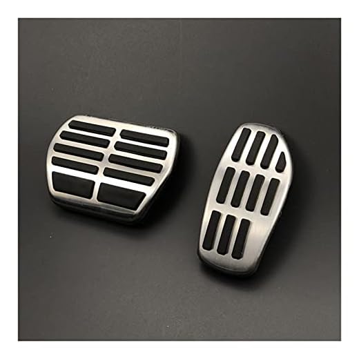 Guangcheng av bilgasbromspedalen for Nissan Juke X-Trail Snape T32 Qashqai Snape Sport J11 Kicks for Renault Koleos Kadjar Samsung QM6 (Color Name : Style 1 AT 2pcs)