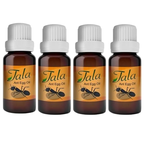 4 Bottles of Tala Ant Egg Oil - 20ml Hair Reducing Solution Genuine by Phaselis Store