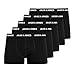Produktbild JACK & JONES Herren Unterhosen Shorts Boxershorts Trunks 5er Pack, Farbe:Schwarz, Wäschegröße:XL, Artikel:- Black