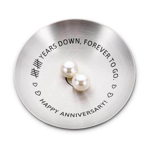 10 Year Anniversary for Wife Tin Gifts for Husband Him Her 10 Year Anniversary Wedding Gifts Husband Couples 10th Wedding Tin for Men Women for 10th Tenth Valentine for Him I Love You for Him