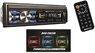 Soundstream MX-10BT Car Digital Media Player Stereo Receiver with Built-in Bluetooth Hands-Free Calling