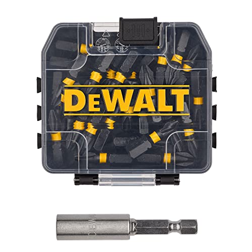 dewalt screwdriver set 10 pc phillips & slotted DEWALT BYTC Flex Torq Set #2 Phillips/#8 Slotted Set Shank Screwdriver Bit Set Screwdriver (31-Piece) (DWABYTFT-31)