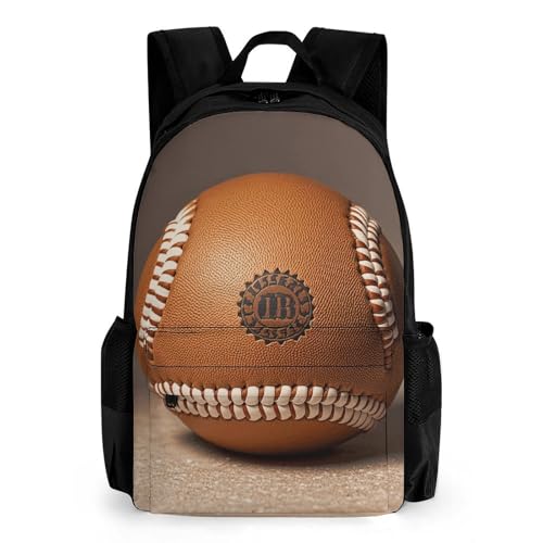 Morrales de Senderismo Retro Baseball Marrón Ligero