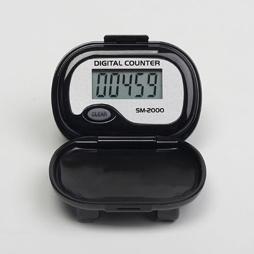 SM-2000 Step Pedometer (color: BLACK)