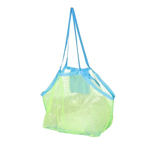 Portable Mesh Storage Bag for Boys and Girls Beach Toys Large Beach Bag Toy Baskets for Boy Girl