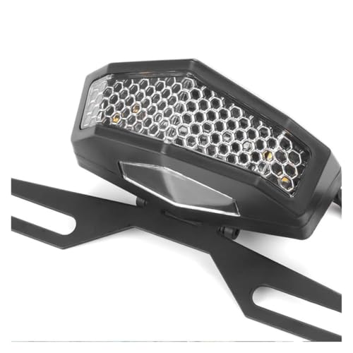 Feu arrière LED universel pour moto et ATV avec clignotants intégrés pour custom bobber et dirt bike
