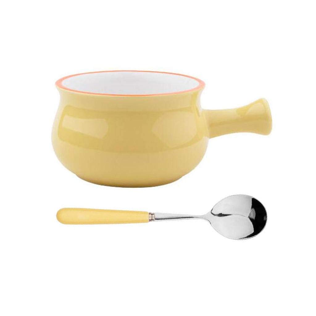 Bol de petit-déjeuner pour lait d'avoine et nouilles style japonais