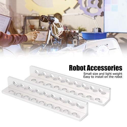 L‑Shaped Channel, Practical 3103-0009-0080 Stable Durable Aluminum Channel Aluminum With 9 Hole For Robot Competition #TOP1