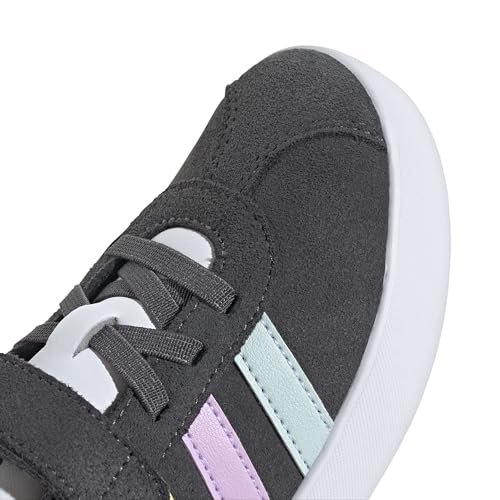 Image of adidas Kids' VL Court 3.0 Elastic Lace & Strap Shoe