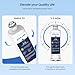 GLACIER FRESH Replacement for DA97-17376B Refrigerator Water Filters, HAF-QIN, HAF-QIN/EXP, DA97-08006C, RF23M8070SG, RF23M8070SR, RF23M8090SG, RF23M8090SR, RF23M8570SR, RF23M8590SG (2 Pack)