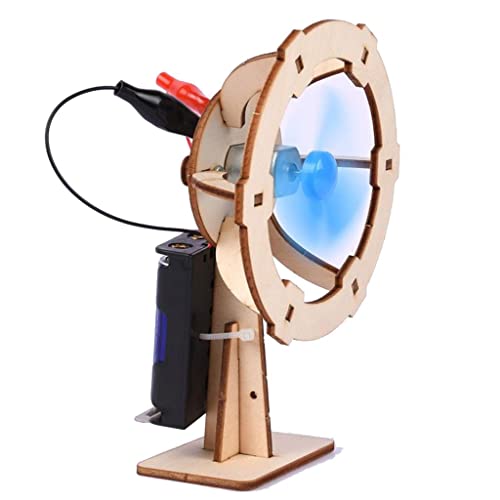Milageto Ventilador, Ventilador de Mano, Kit de Educación Científica, Herramienta de de Física de,