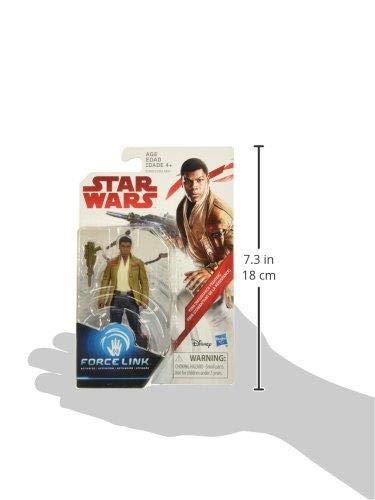Figurine Star Wars : Force Link : Finn Resistance Fighter - vue 3