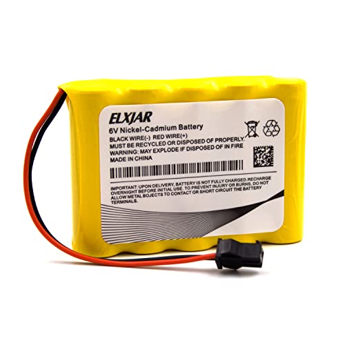 Elxjar (2-Pack) 6.0V 700Mah Ni-Cd Aa Rechargeable Battery Pack Fit For 11 Channel Rc Excavator Rc Truck Amphibious Stunt Rc Cars Vehicles (Sm2P Plug And 2 Usb Charger Cable) #TOP1