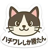 車用 マグネット ステッカー 家に猫がいます