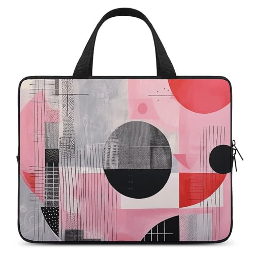 Sac à bandoulière pour ordinateur 15" motif tourbillon gris pour le transport quotidien