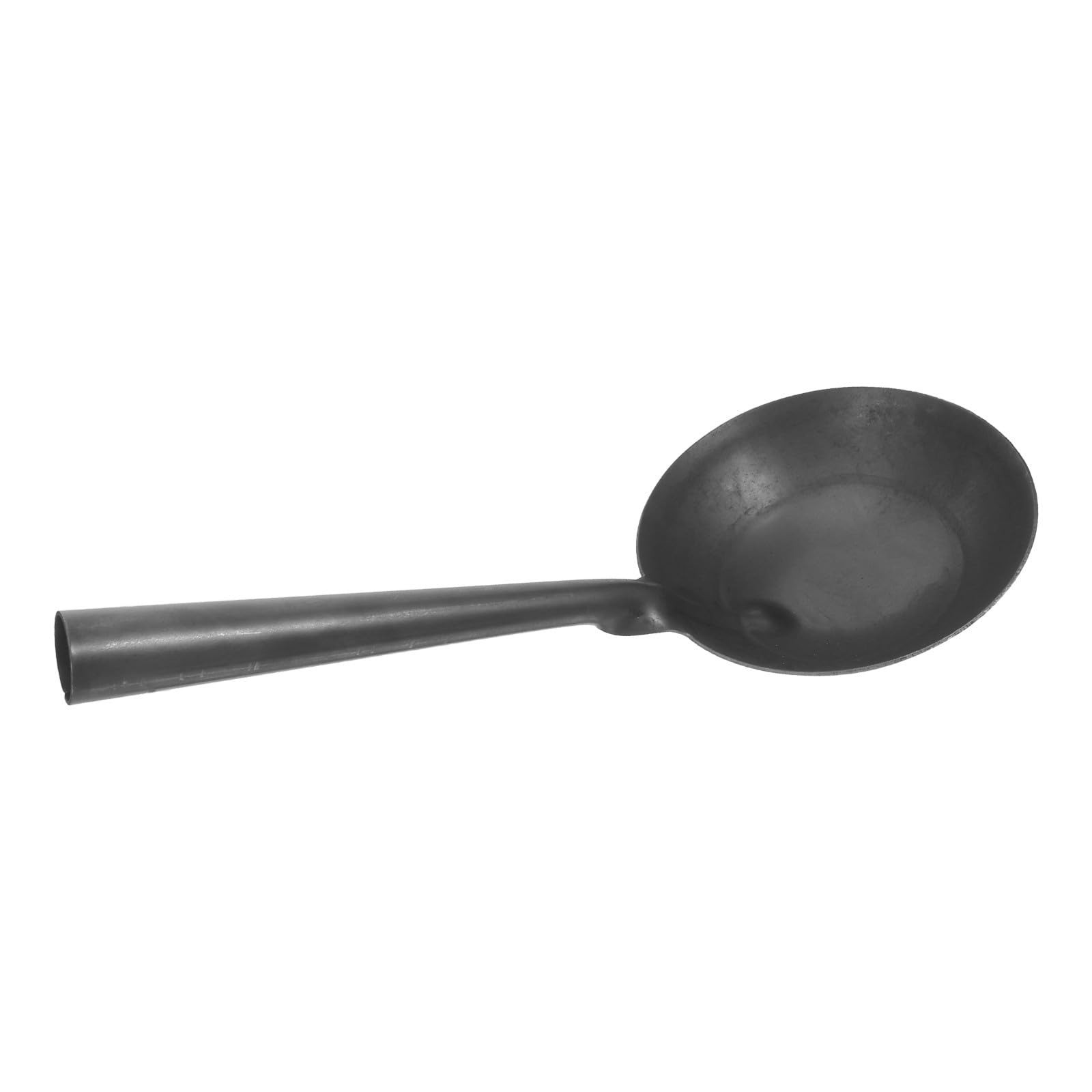 Cuchara de limpieza de hierro con mango largo para mantenimiento de alcantarillas