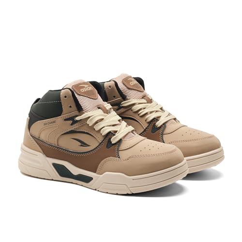Image of ASIAN Tango-11 Men's High Top Sneakers | Stylish & Lightweight Lace-Up Shoes | Cushioned Sports Sneakers for Men | Ideal for Casual, Daily Use & Travel