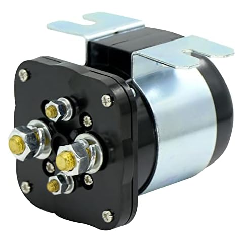 DIYOLFALL 48V Heavy Duty Solenoid Fits Club Car E-Z-GO Yamaha G19 G22 Electric Golf Cart Replaces JR1-H1950-00 73231-G01 1018836-01 Cover