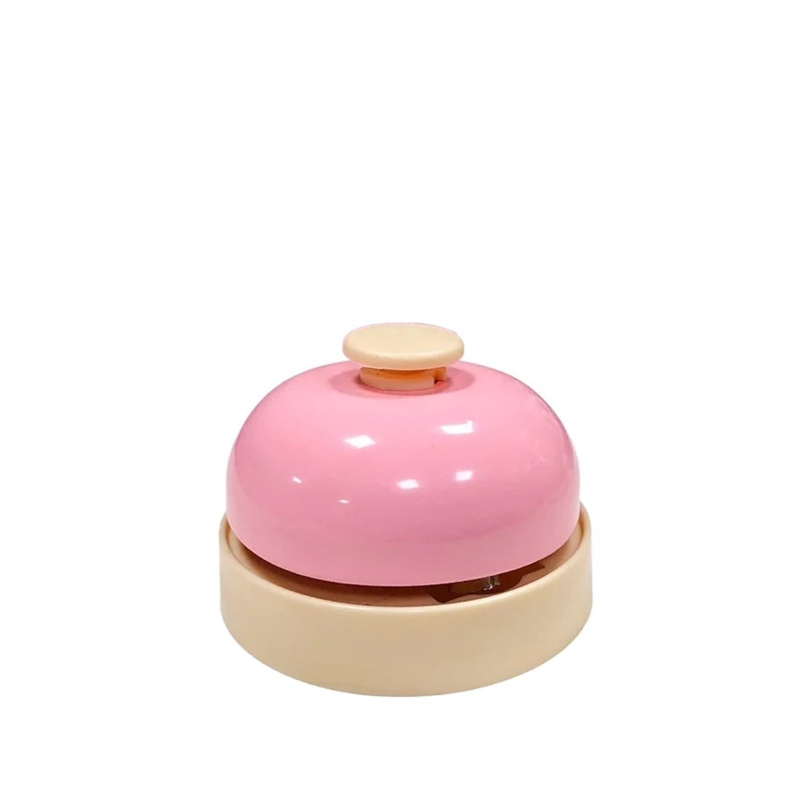 Ruwlfe Pink 4Pcs Multi-Functional Hand Press Bell For Restaurant Bar