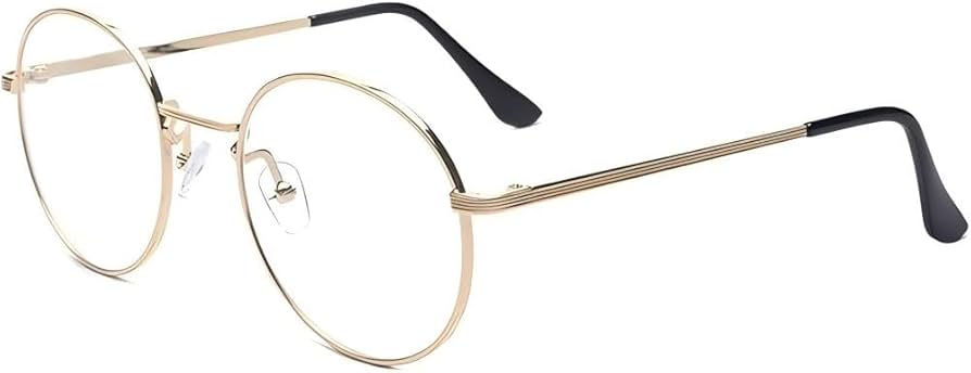 Goldene fake brille Clearance