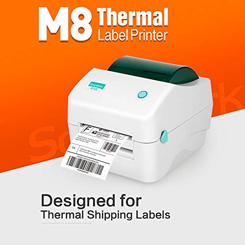 Fangtek Shipping Label Printer - Direct Thermal High Speed Printer - Compatible with Amazon, Ebay, Etsy, Shopify - 4×6 Label Printer & Multifunctional Printing - Compare to Dymo 4XL - Thumbnail 5