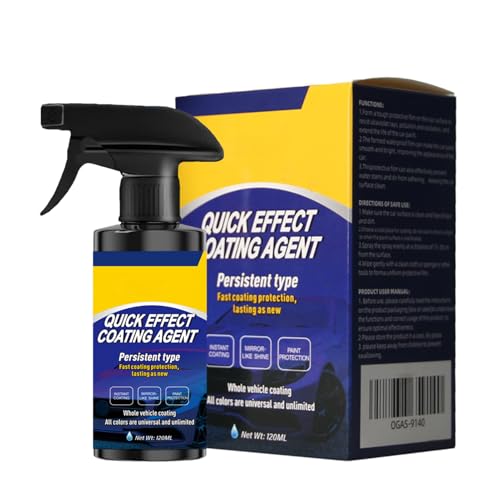 Sellador en aerosol, 120 ml, nano sellador, protección a largo plazo y cuidado de la pintura del vehículo para limpieza y pulido