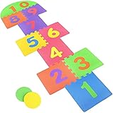 Material EVA: seguro para niños de todas las edades. Se puede guardar fácilmente cuando termines de jugar
